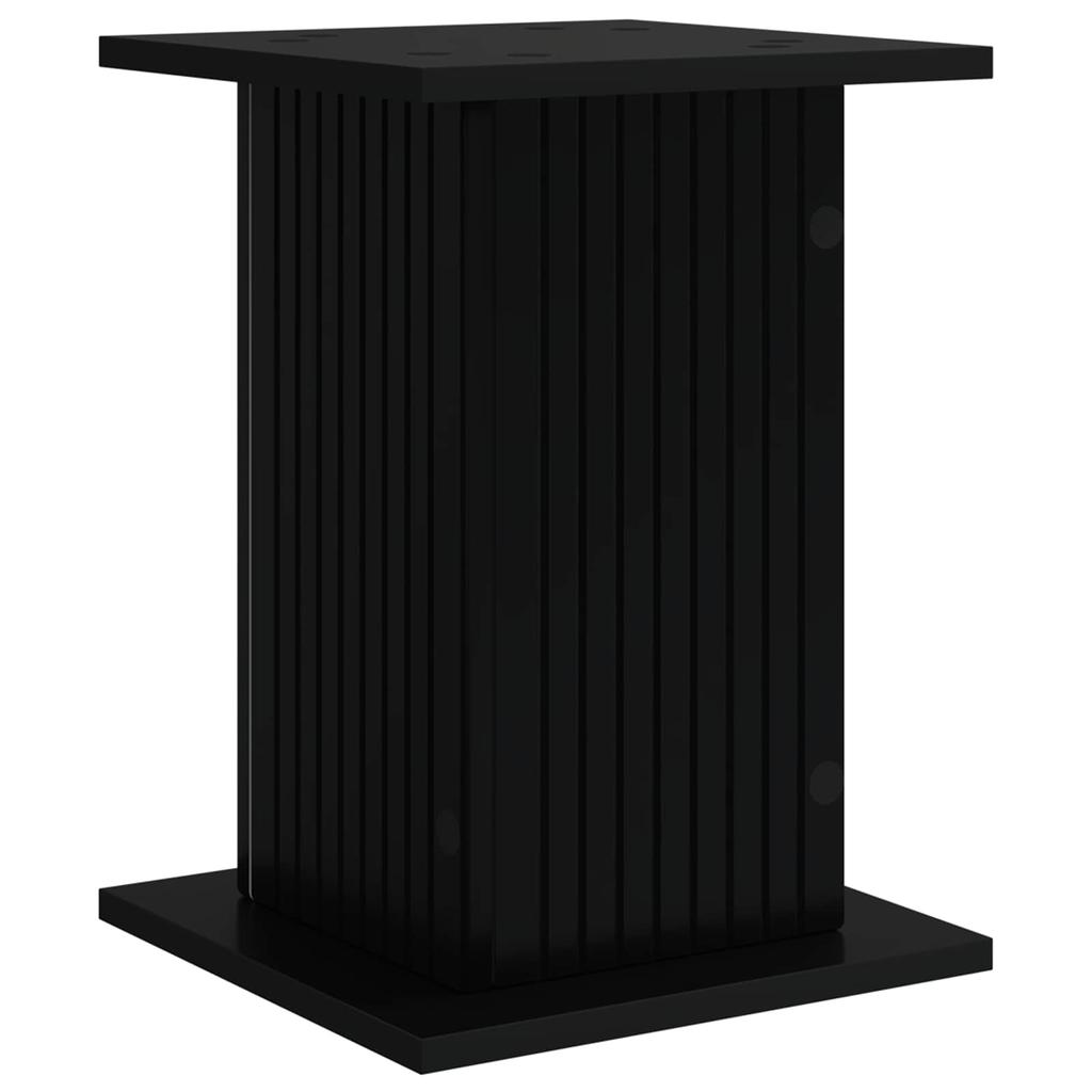 Plant Stand Black 30.5 x 30 x 43 cm Particleboard
