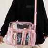 Waterproof Transparent Crossbody  Bag PVC Material Beach Swimming Bag  Bath Organization