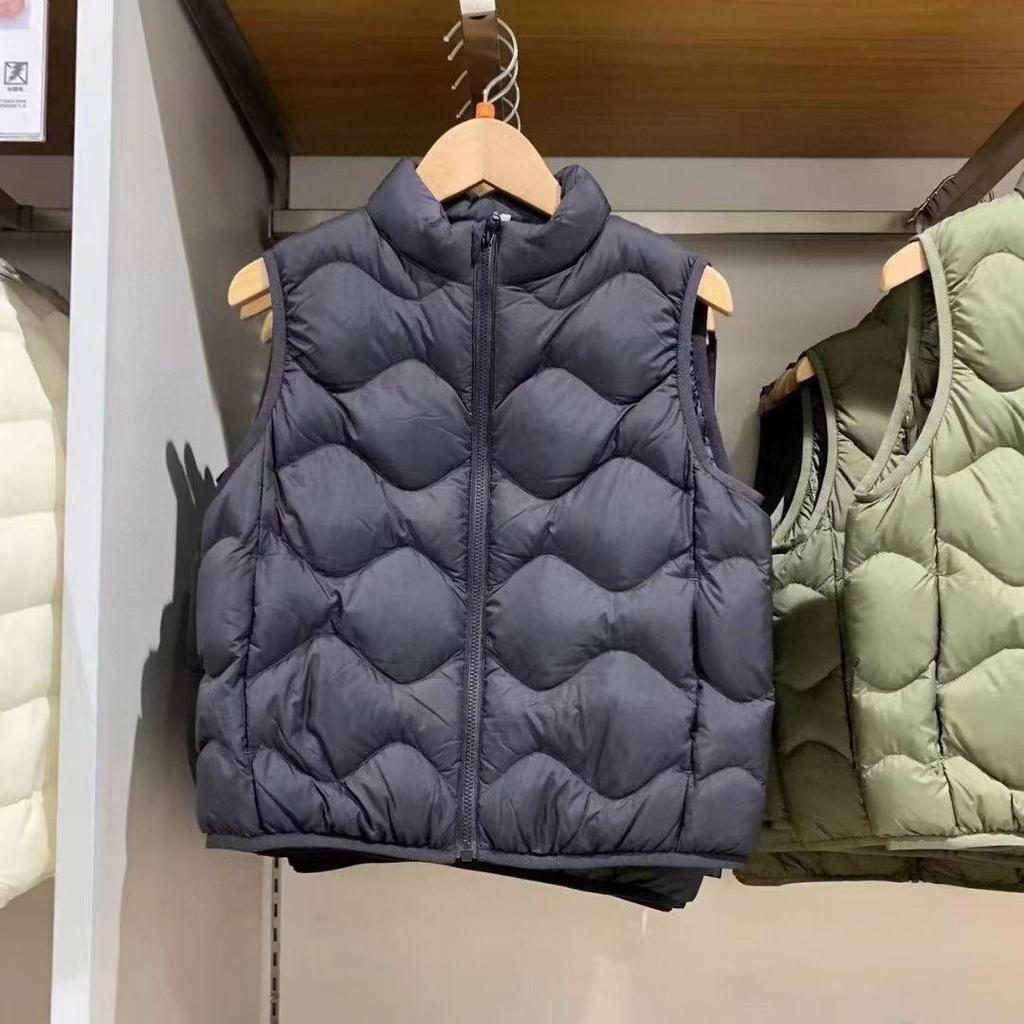 Japanese Kids' Lightweight Down Vest for Autumn/Winter