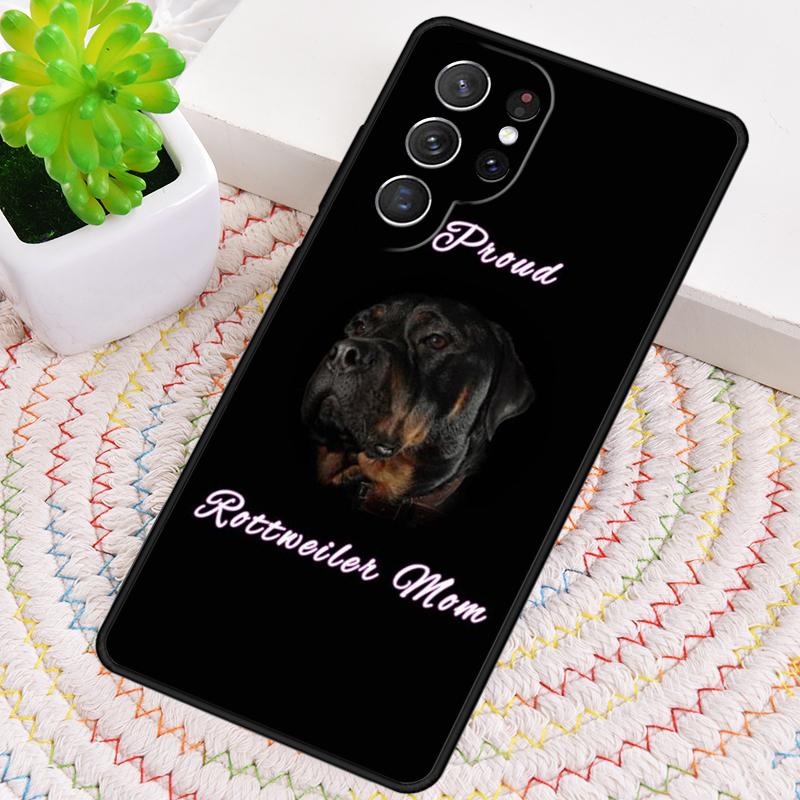 Rottweiler Dog soft TPU Phone Case For Samsung Galaxy note 10 pro S26 S25 S24 S23 S22 Ultra Plus S21 FE S20 Shockproof Cover