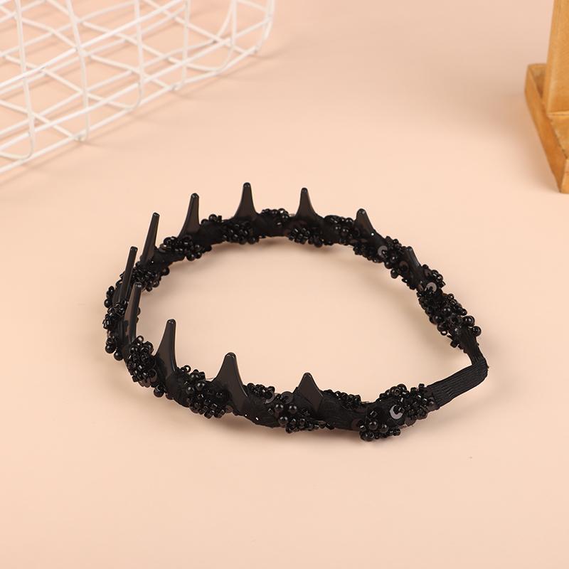 Temperament Handmade Beaded Headband Fashion Versatile Headband Hair Hoop For Women Girls Headwear Hair Accessories