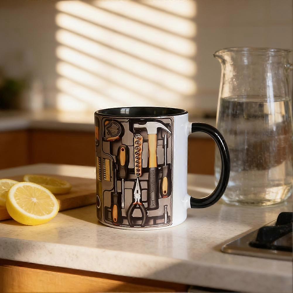 Stoneware Coffee Mug Large Rustic Ceramic Tea Cups Set