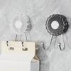 2Pcs Double Hook Wall Hooks No Punching Towel Hook Suction Cup Strong Load Bearing Hanger Waterproof Rustproof Adjustable Hanging Hook for Bathroom