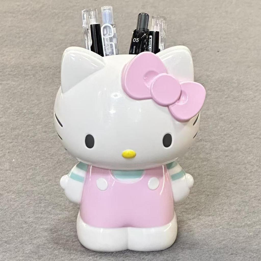 Kitty Pen Holder & Makeup Brush Storage - Cute Desktop Ornament & Stationery Gift