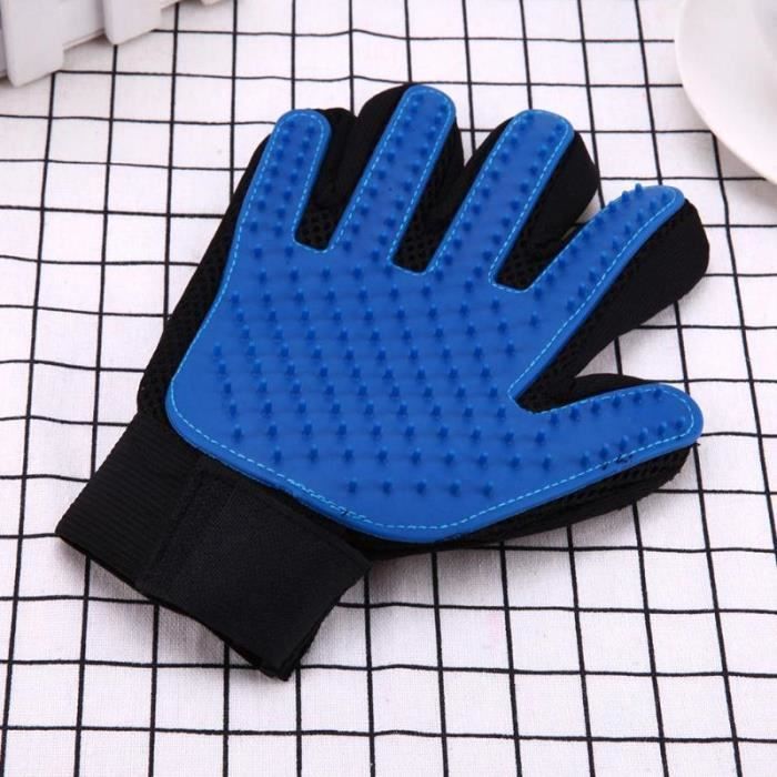 Glove Brush - Unspecified - Silica Gel - Breathable Fabric - For Medium Dog