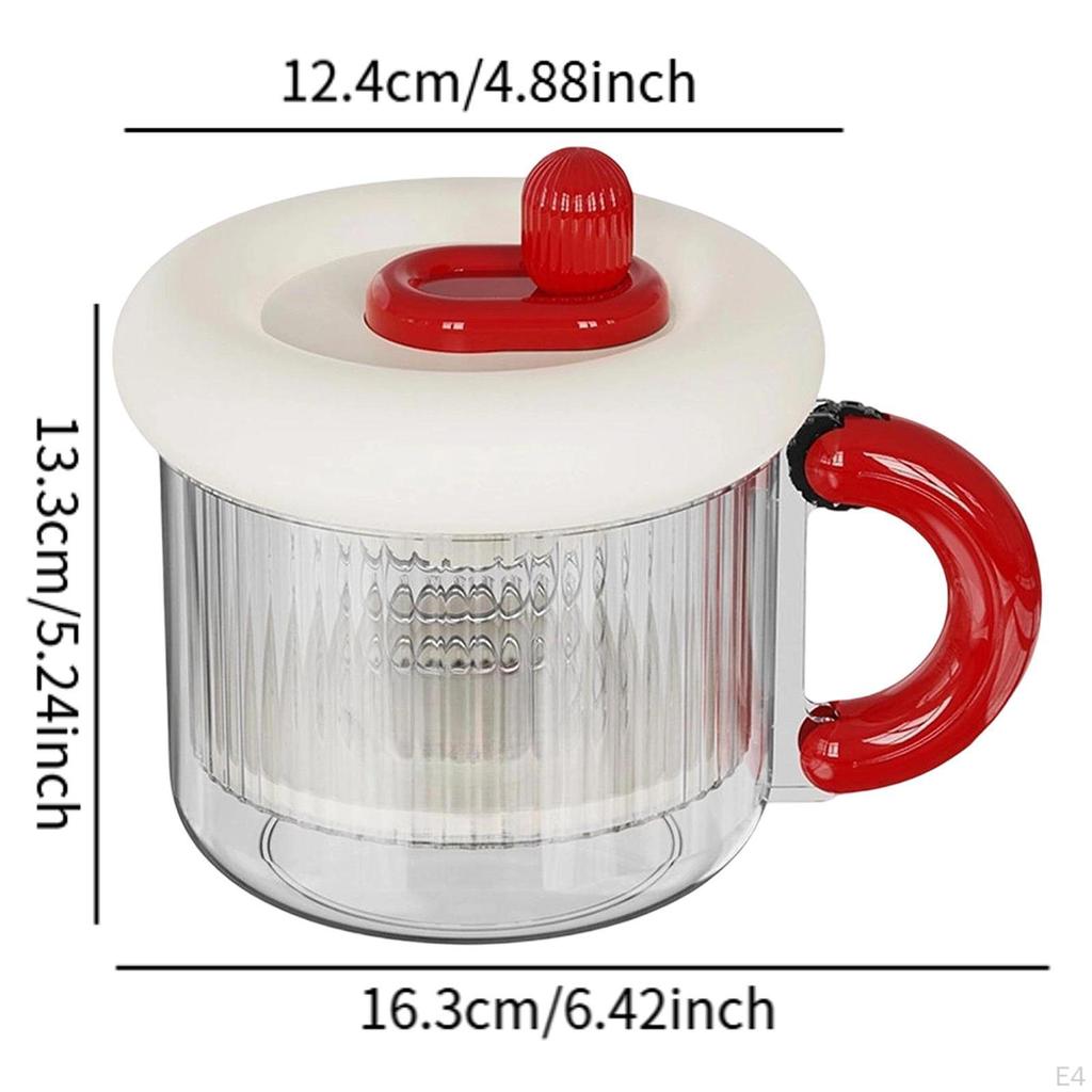 Container for Greek Yogurt Straining with Portable Design And Fine Mesh