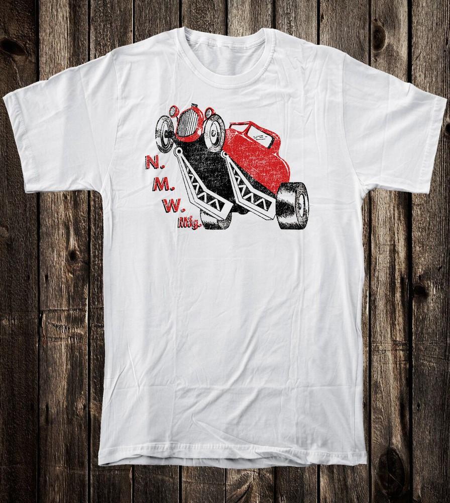 

Retro Hot Rod Tee T Shirt Drag Race Racing Speed Shop NMW MFG Co 2XL