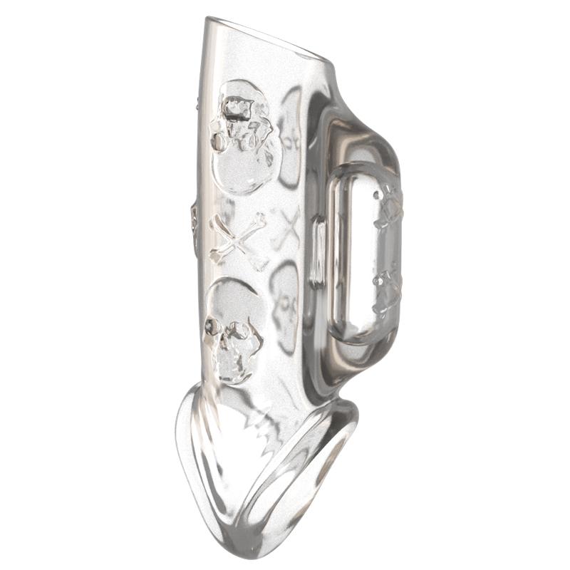 Vibrador de Estimulação do Clitóris Feminino Anel Peniano Brinquedos Sexuais Para Homens Retardar a Ejaculação Anel Peniano Manga Gaiola de Castidade Adulta Sex Shop