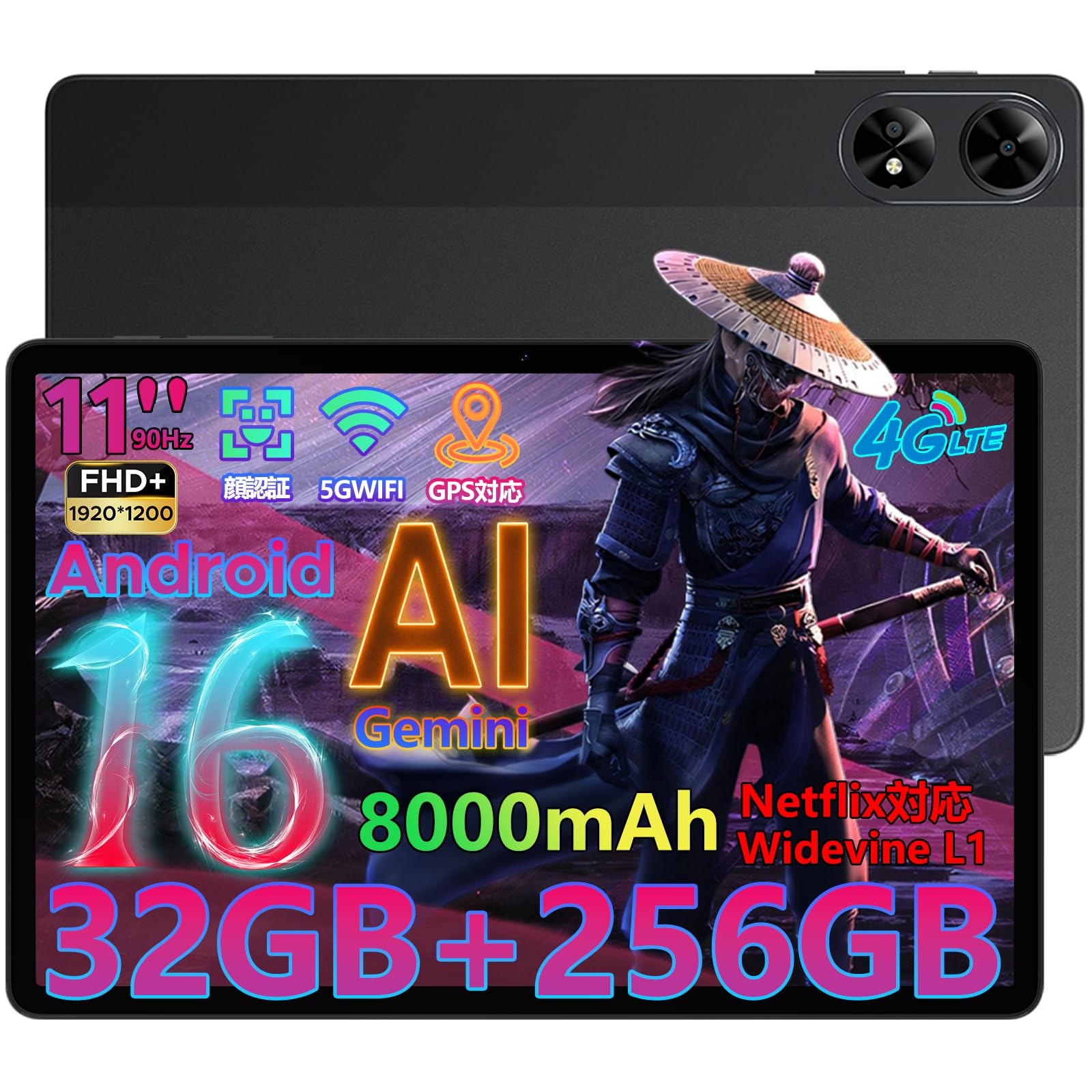 

Introducing the first Android 16 AI DOOGEE Android 16 TF card 90Hz large Widevine Netflix T620 Android 18W PD fast 4G facial tablet! G6+ tablet, чорний
