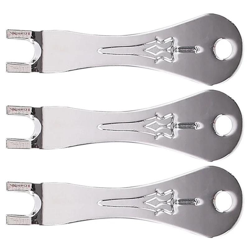 Guitar Bridge Pin Puller Metal String Peg Remover Tool for Acoustic Folk Guitar String Changing Repair Maintenance Accessory