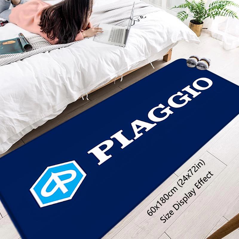 Voetkleed Welkom Vloermat voor Entree Italië PIAGGIOs Motorfiets Gang Tapijt Keuken Waterabsorberende Matten Pluizig Huisdecor 40x60cm-mini