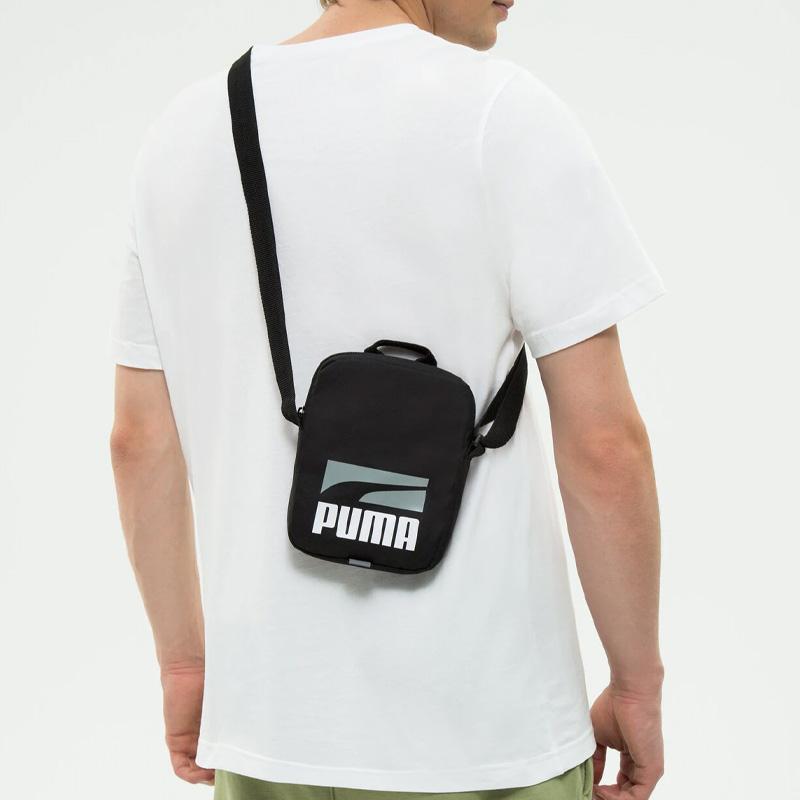 New PUMA Fabric Shoulder Bag Crossbody Bag Regular Unisex Black 078392-01