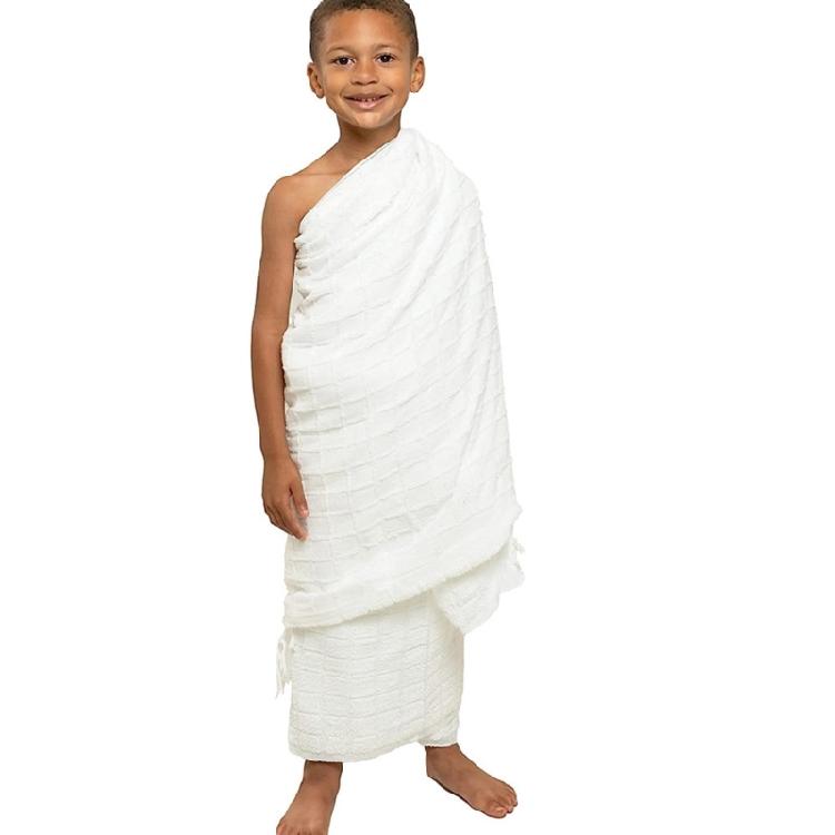 

Muslims Ihram Hajj Towel Set for Umrah or Hajj Middle East Saudi Arab Islamic Dress Dubai Ehram Ahram Clothing 1