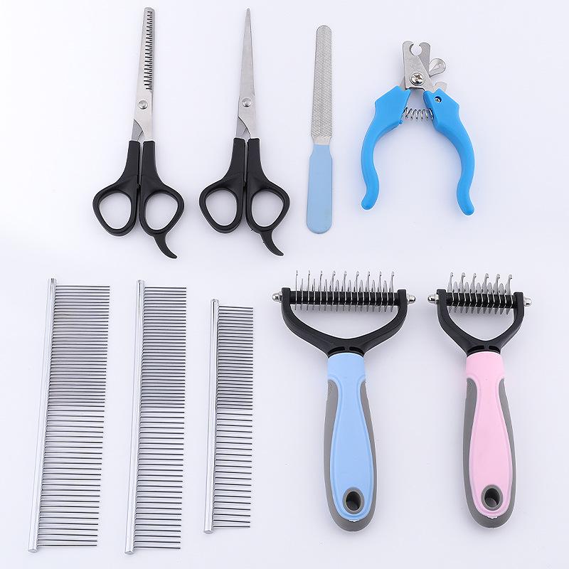 Pet Grooming Pin Comb: Remove Loose Hair for Cats, Kittens & Dogs
