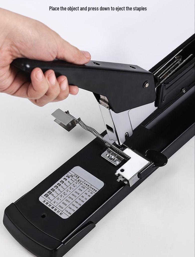 A3 Extra Long Saddle Stitch Stapler - Heavy Duty Long Arm Stapler