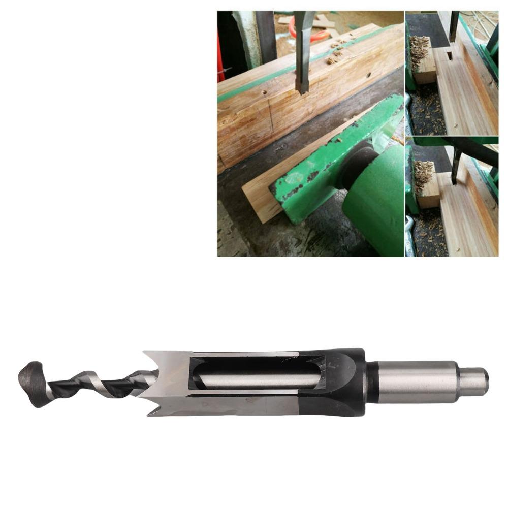 Hollow Design Square Hole Drill Bit Bearing Steel Woodworking Drill Cutter For Carpentry