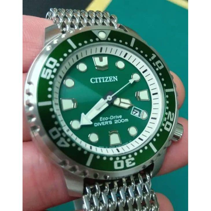 Used CITIZEN Promaster Date Green