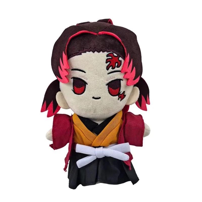 Demon Slayer Plush Stuffed Toys Tsugikuni Yoriichi Michikatsu Akaza Cartoon Anime Figure Doll Children Birthday Gift s Cuddly Fluffy Huggable Kawaii