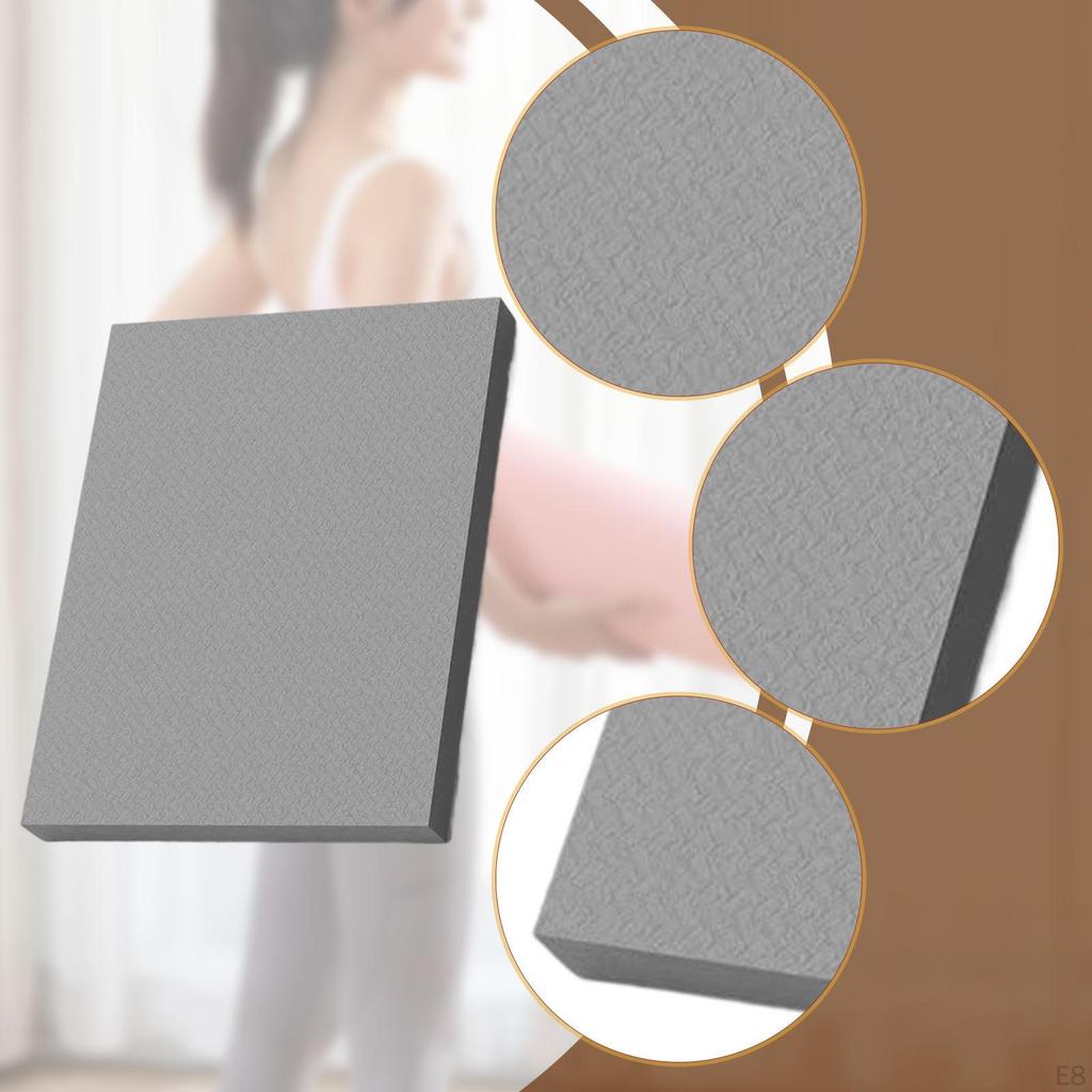 Balance Pad Cushion Stability Training Comfortable, Waterproof, Foam Mat Knee for Fitness