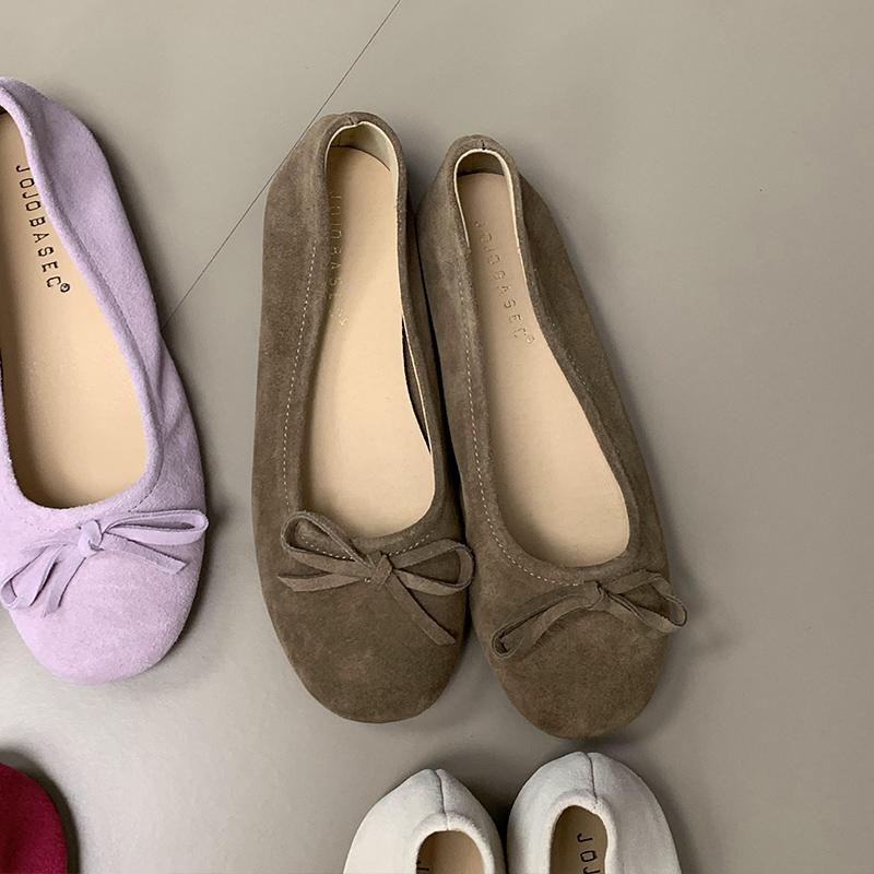 Fashion Flat Shoes for Women 2025 Spring and Autumn Silver Mary Jane Retro French Square Toe Solid Color Plus Size Women's Shoes