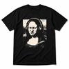 Mona Lisa Bass Face Funny Music Lovers Djs Unisex Retro T Shirt 100 Cotton Clothing Fun Short Sleeve Tee Gift Tshirts