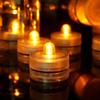 Mini Underwater LED Candle Lamp Waterproof Submersible Mini LED Lights  Fish Tank