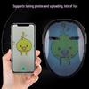 Halloween Vollfarb-LED Leuchtmaske – App-gesteuertes Gesichtswechselndes Tanzparty-Requisit