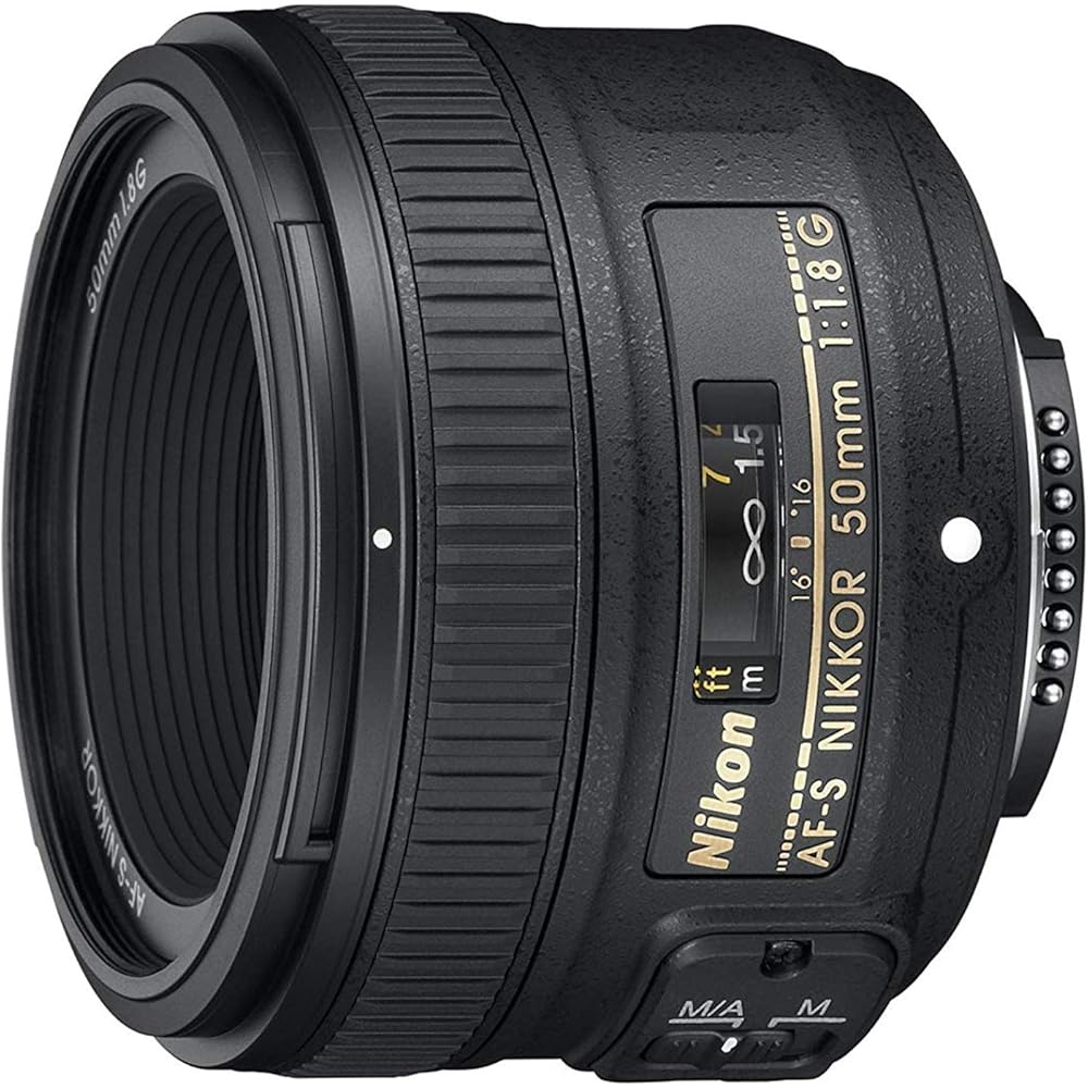 

Nikon Single Focus Lens AF-S NIKKOR 50mm f/1.8g Full Size Compatible AF-S 50/1.8G