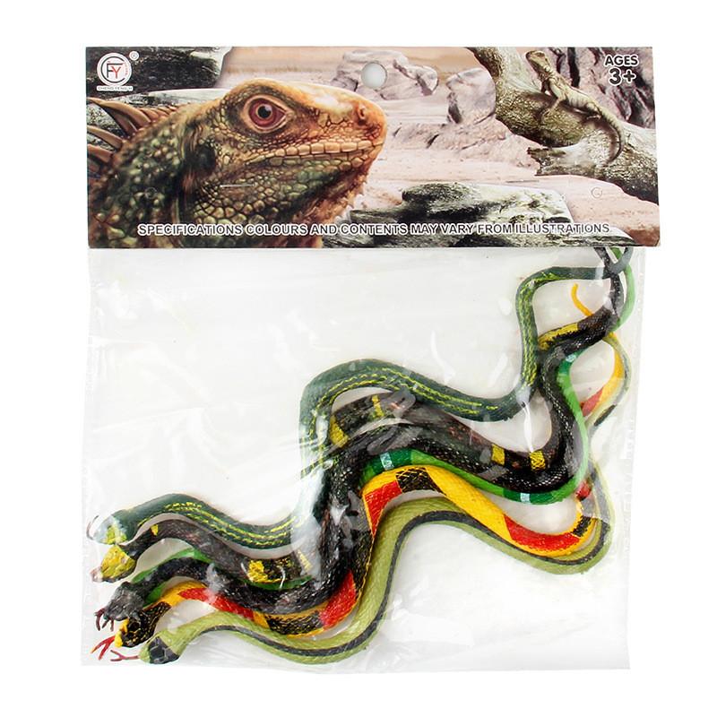 Static Wild Snake Animal Plastic Models Set For Classroom Teaching Nature Study