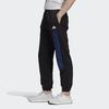 Knitted Sweatpants Men's Black Thin Cuffed Pants FR6603
