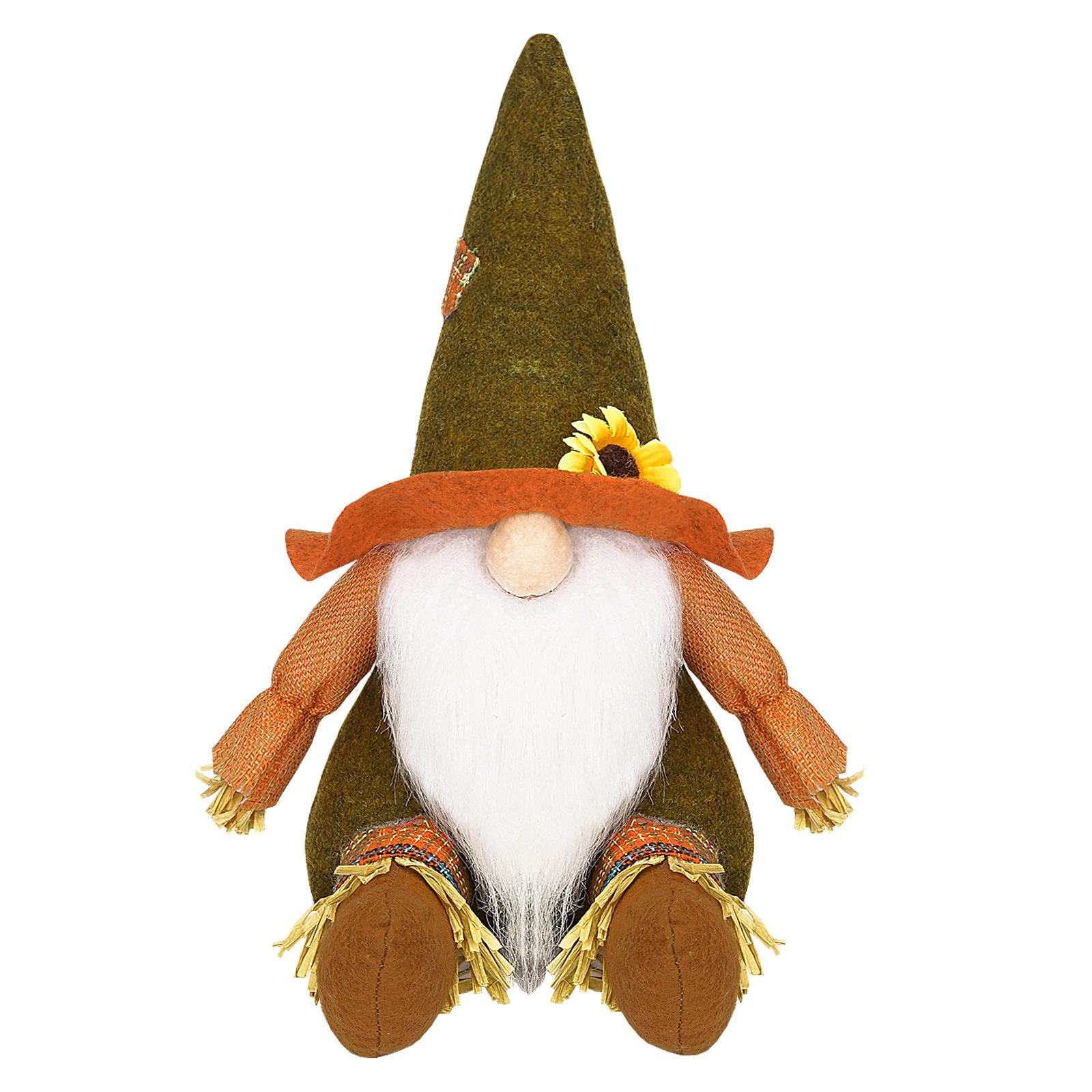 Thanksgiving Faceless Doll Plush Toy - Autumn Harvest Maple Leaf Rudolph Decor