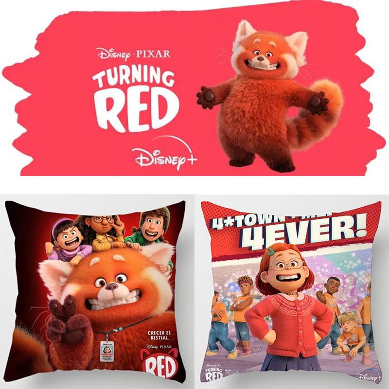 Turning Red Pillowcase Add A Cozy Touch To Your Living Space