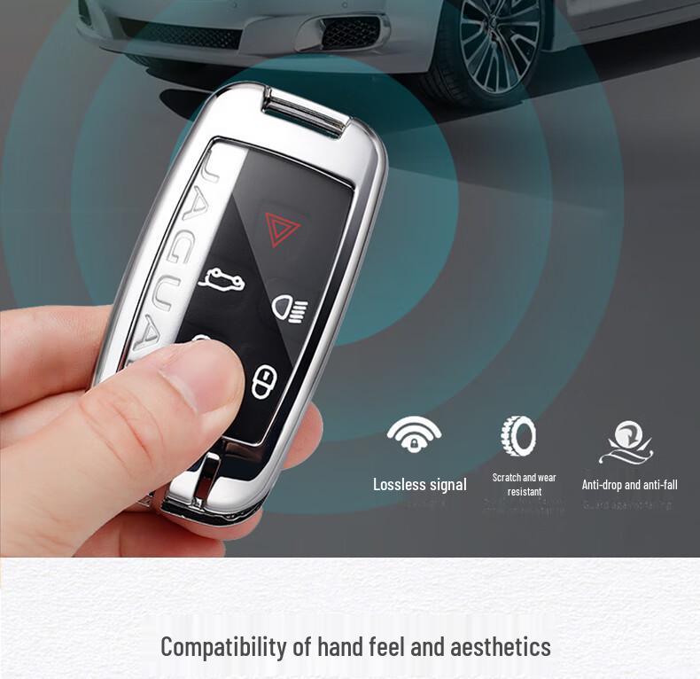 Jaguar Key Case XEL/XFL/F-PACE/XF/XJL Car Accessory Set