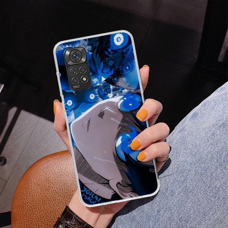 Japan Anime Blue Lock Phone Case For Xiaomi Redmi Note 15 14 13 12S 12 11 Pro Plus 14S 11S 11E 10 10S 11T 5G Personalized Cover