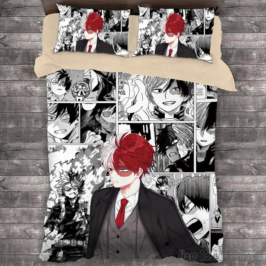 Comforter Popular Anime My Hero Academia Hd Comforter For Kids Bedding Sets Bedclothes Bedroom Decor