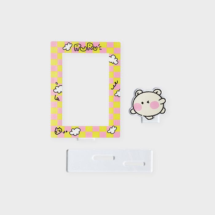 Line Friends TRUZ RURU MININI Acrylic Photocard Stand
