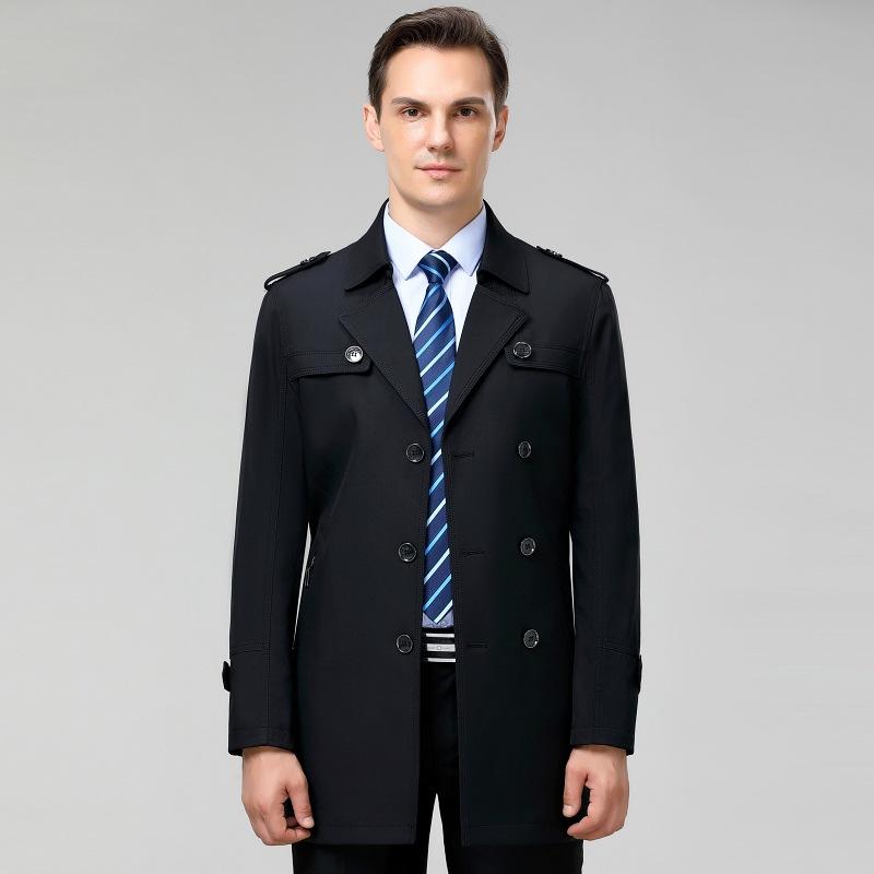 

Мужская куртка осень-зима для руководителей среднего и пожилого возраста, отцов, ветровка, куртка 195