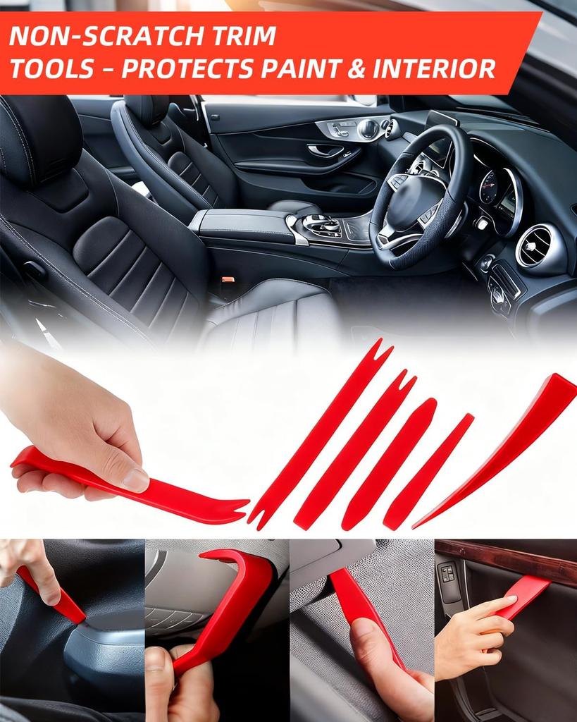 Portable Repair Tools, Stainless Steel Pin Puller Tool Set, 16PCS Accessories