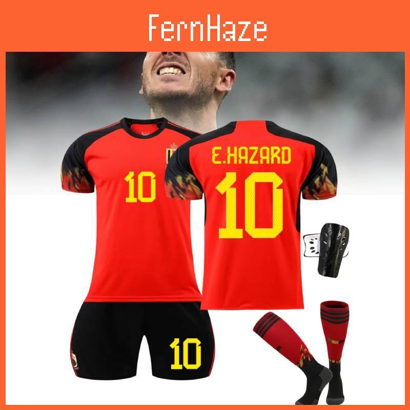 New Belgium Heimfußballtrikot Deb Bruyne 7 Und Lukaku 9 WM 2022 Trikot