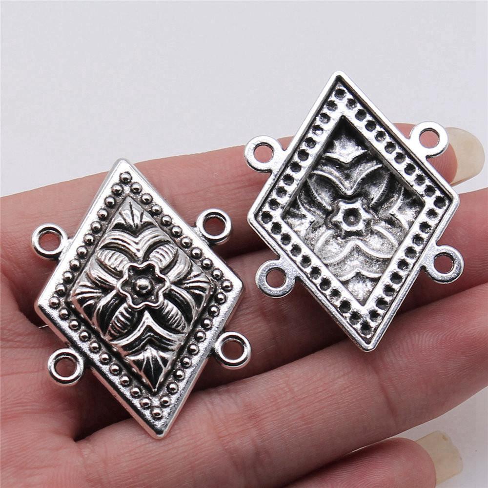 Four-Hole Necklace Connector Accessories Parts Women's Jewellery Bulk Boho Supplies