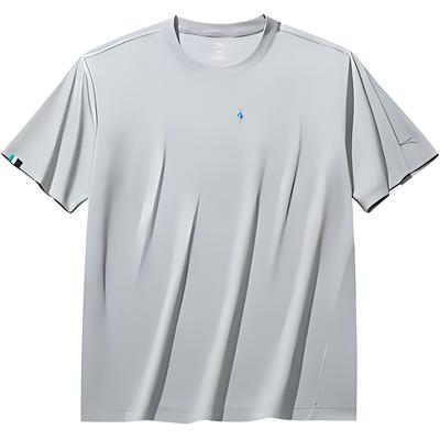 Comfortable Breathable Versatile Loose Short Sleeve T-Shirt Men Tops Light-Green 152528102-3