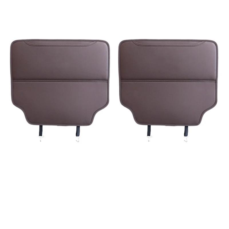 2PCS Car Seat Kid Protector Anti-Kick Mat Pad Car Seat Back Cover Protector For Kids Children Waterproof Mat storage Bag