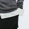 Edition Women's 100% Wool High-Waist Cargo Straight Trousers