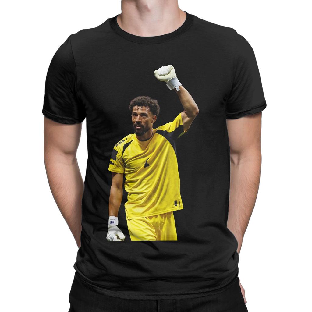 Legend Vozinha Football Save Tshirt Unisex Unisex Soccer Hero Funny Cotton Tee Shirt Crew Neck Short Sleeve T Shirts Summer Tops