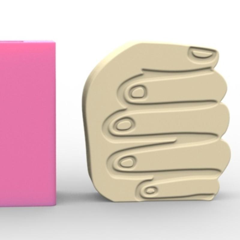 Innovative Silicone Moulds Flower Vase Molds Hand Shape Flexible Ornament Molds Unique Flowerpot Moulds for Crafting