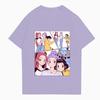 Kid's Anime Printed Short Sleeved T-shirt