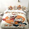Set 3 pezzi Cuphead Perfetto per la camera da letto Set letto confortevole include una copripiumino e due federe Ideale regalo di compleanno o di Natale