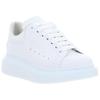 Alexander Mcqueen Oversized Sneaker Cow Leather, Leather Lace Up Low Top Casual Shoes Women's White 553770WHGP09000
