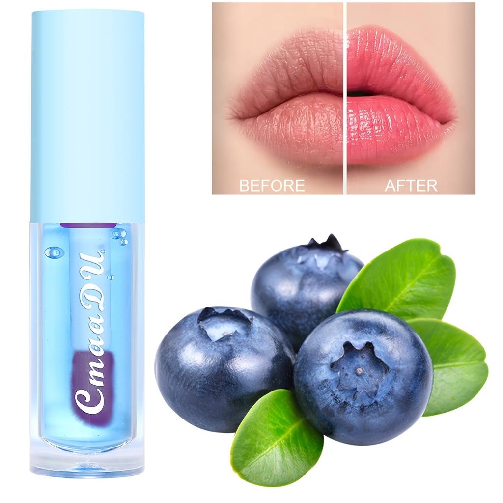 Fruity Color Changing Lip Glaze, Moisturizing Lipstick Lip, Long Lasting Waterproof Lip Balm For Women Makeup Valentine's Day Gifts