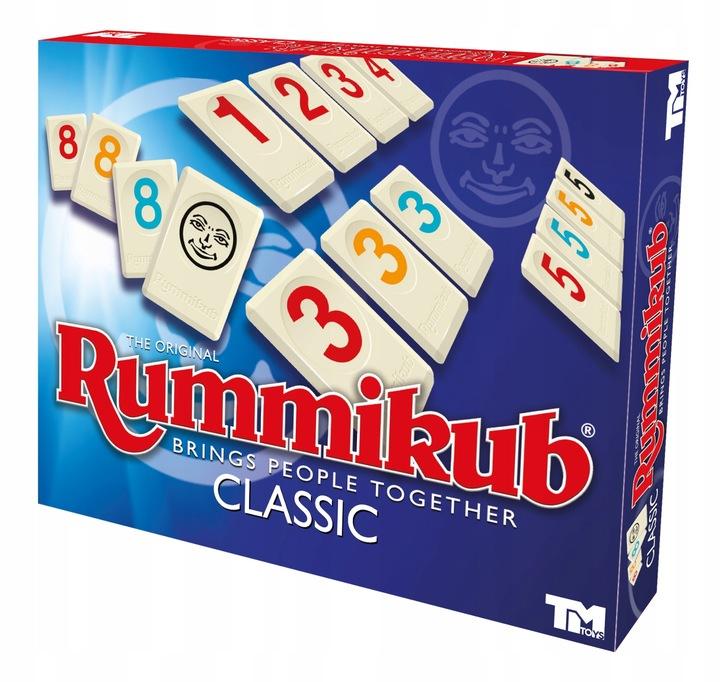 Gra Liczbowa Rummikub Od Tm Toys Oryginał Lemada